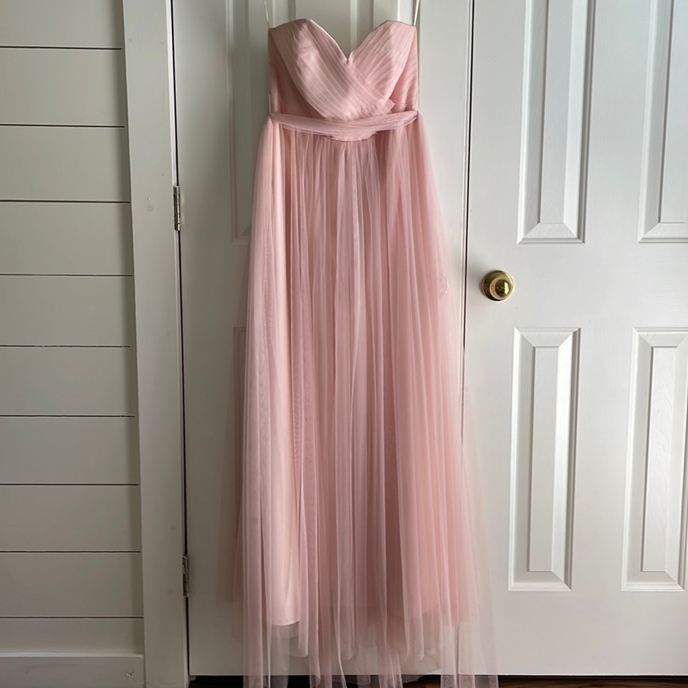 Womens Pink Bridesmaid Dress, Size 10